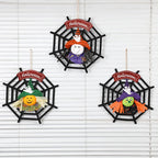 Pumpkin Spider Web Hanging Set | Premium Halloween Venue Decor