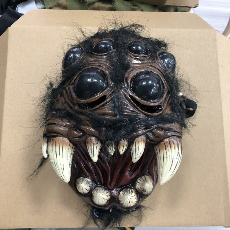 Horror Spider Latex Mask | Premium Halloween Costume Prop