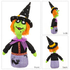 Witch, Skull & Pumpkin Figurines | Premium Halloween Desktop Decor