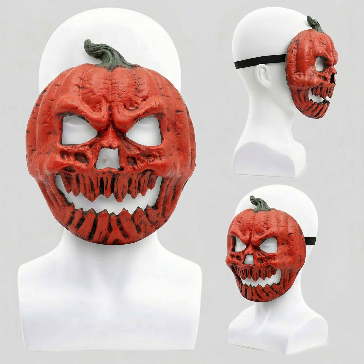Pumpkin Mask Lantern Cover | Premium Halloween Horror Decor
