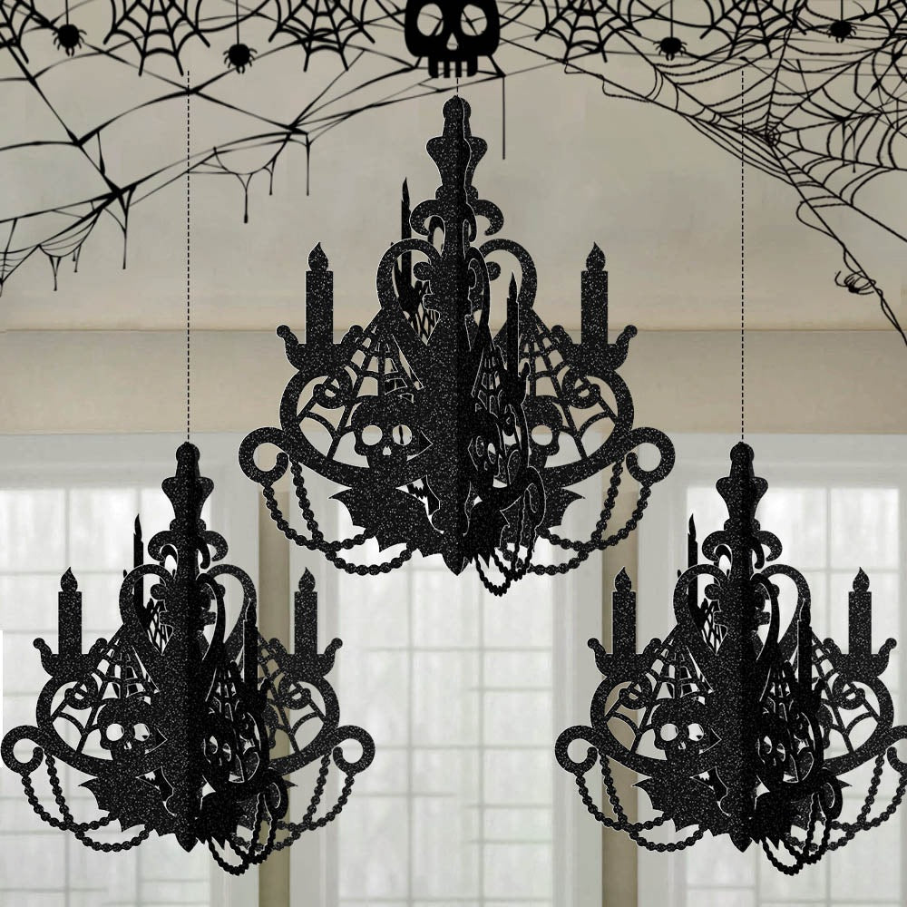 3D Hanging Halloween Ornament | Premium Paper Décor, 30cm/35cm