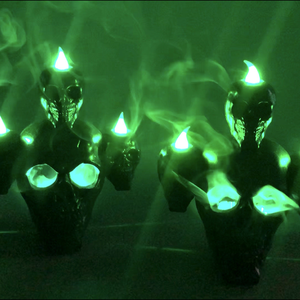 Smoke Skull Candle Lamp | Premium Halloween Decor