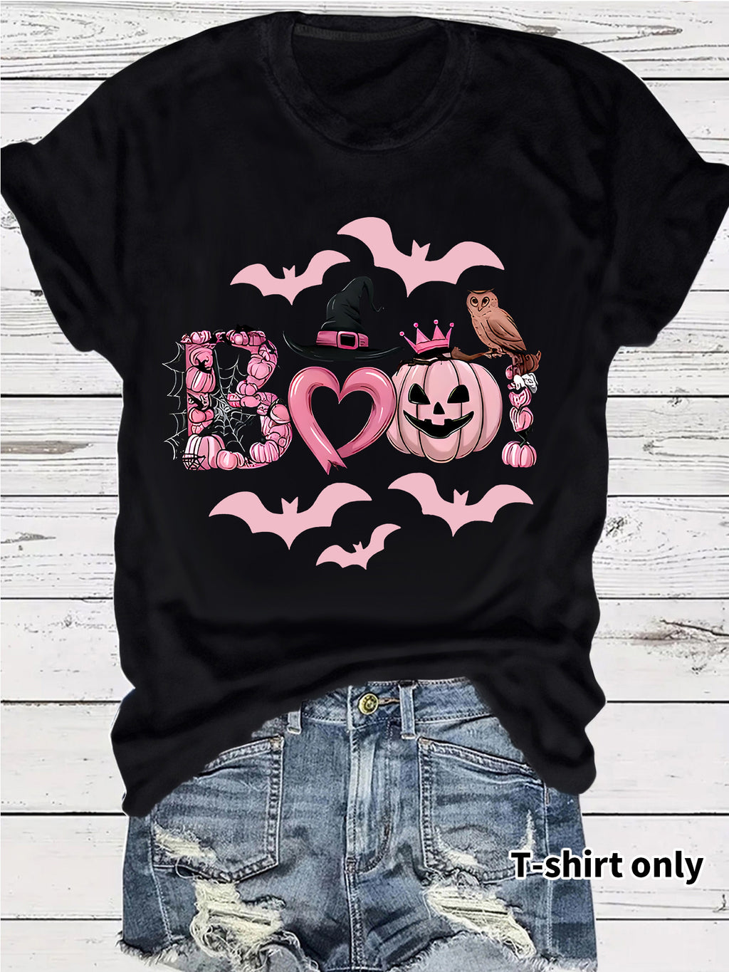 Halloween Printed Tee | Premium Short Sleeve Shirt