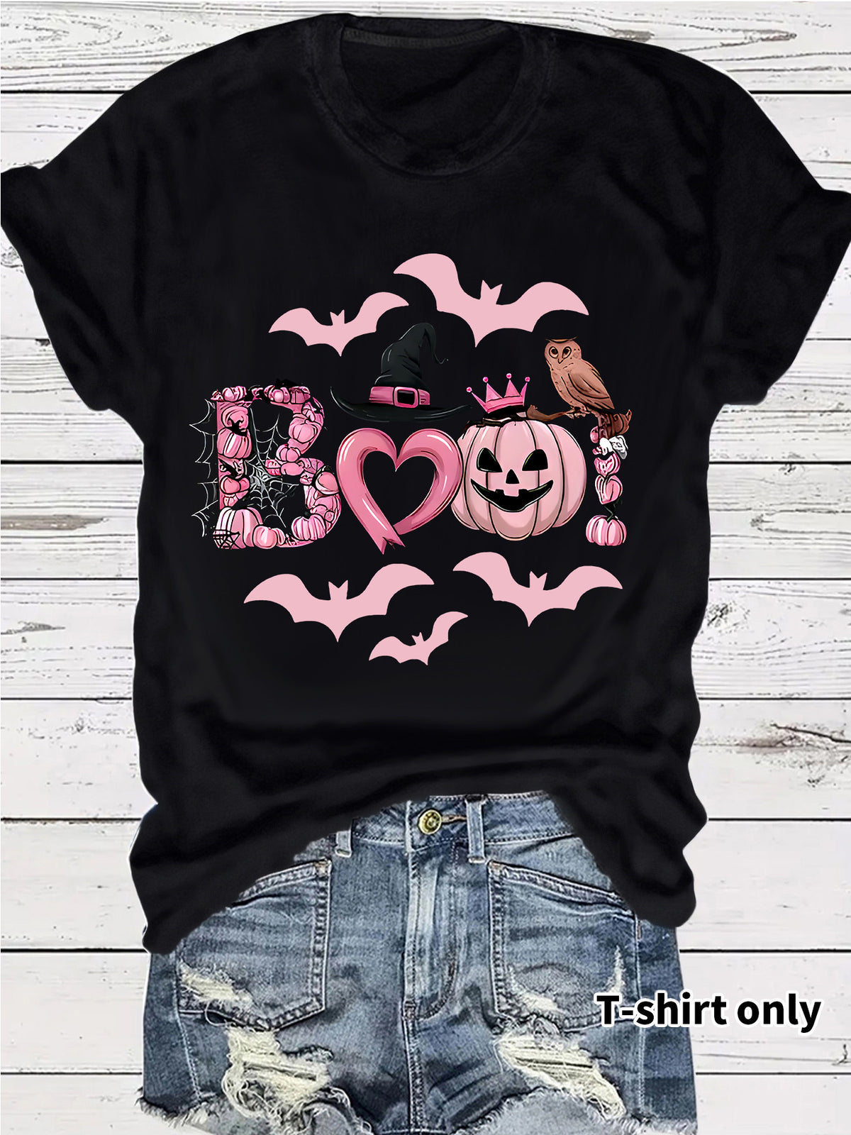 Halloween Printed Tee | Premium Short Sleeve Shirt