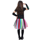 Punk Neon Skeleton Dress | Premium Halloween Costume