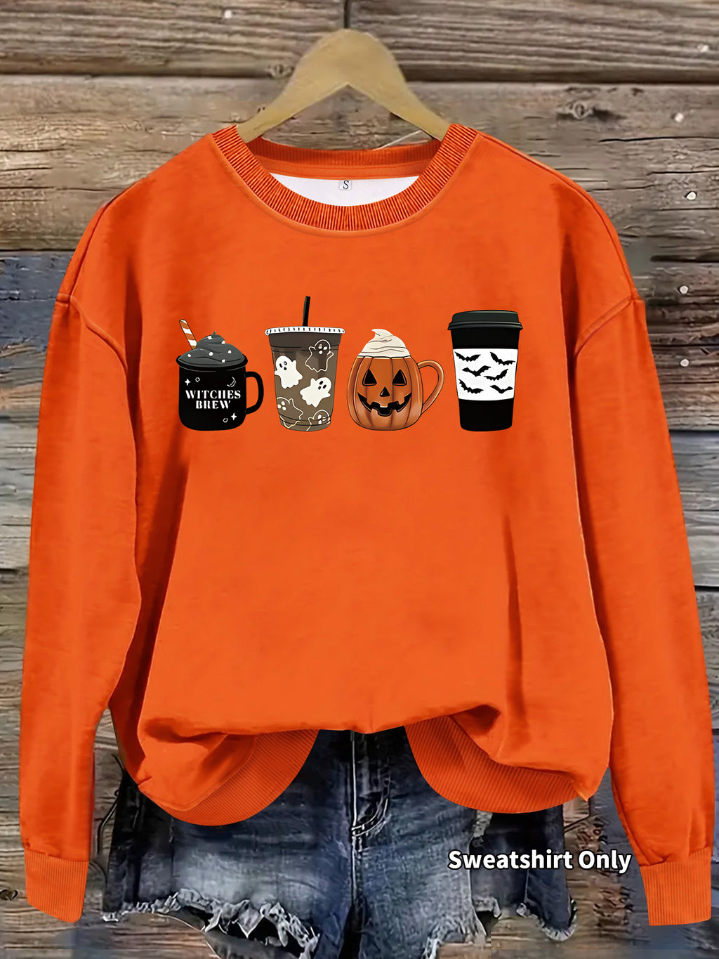 Women's Halloween Hoodie | Premium Round Neck Sweatshirt