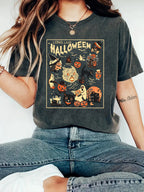 Halloween Graphic Tee | Premium Round Neck Short Sleeve Shirt