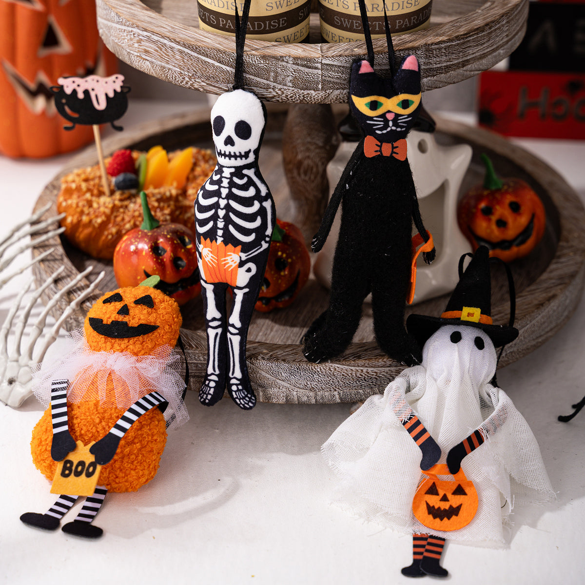 Plush Halloween Pendant Set | Premium Hanging Ornaments
