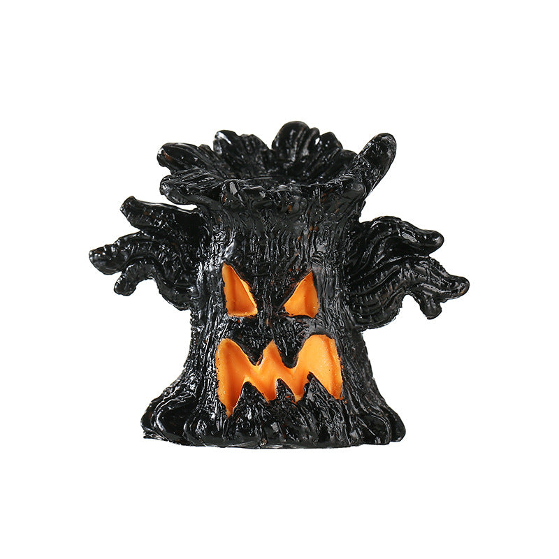 LED Resin Tree Spirit Ornament | Premium Halloween Light-Up Decor