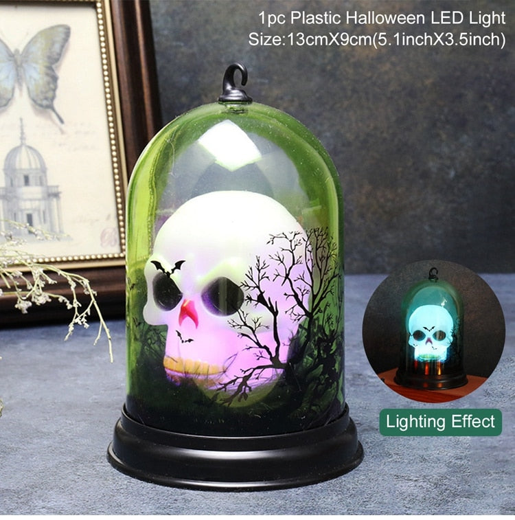 Retro Oil Lamp | Premium Halloween Horror Decor