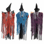 Hanging Ghost Electric Skull Light | Premium Halloween Haunted Decor