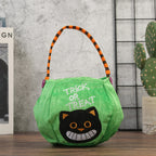 Halloween Kids Candy Tote | Premium Pumpkin & Witch Bag