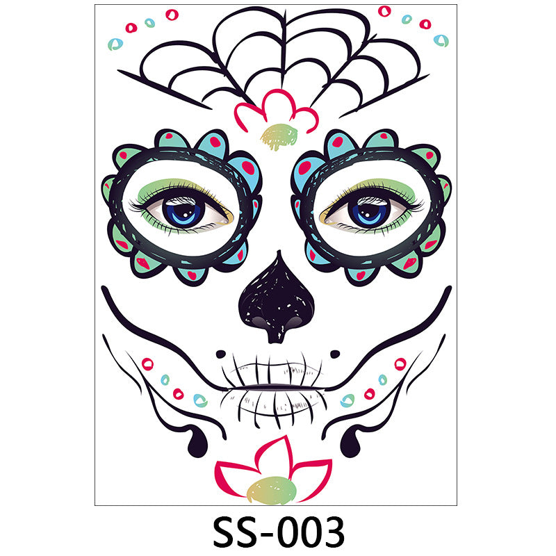 Halloween Face Sticker | Premium Costume Accessory