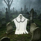 Foldable Ghost Skeleton Prop | Premium Halloween Horror Decor