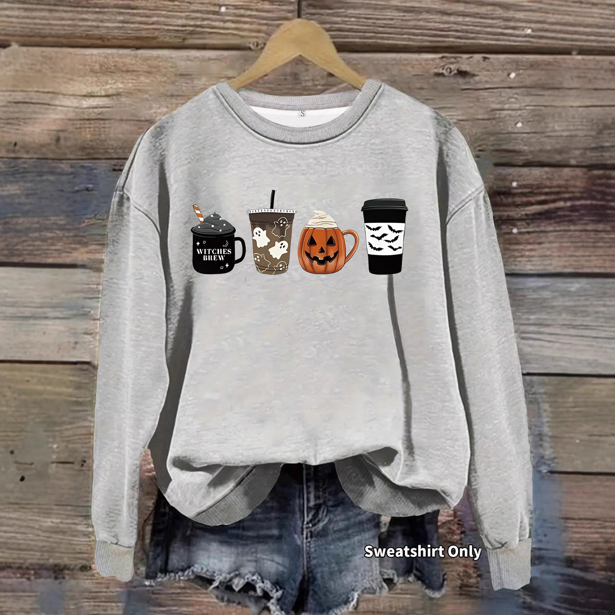 Women's Halloween Hoodie | Premium Round Neck Sweatshirt