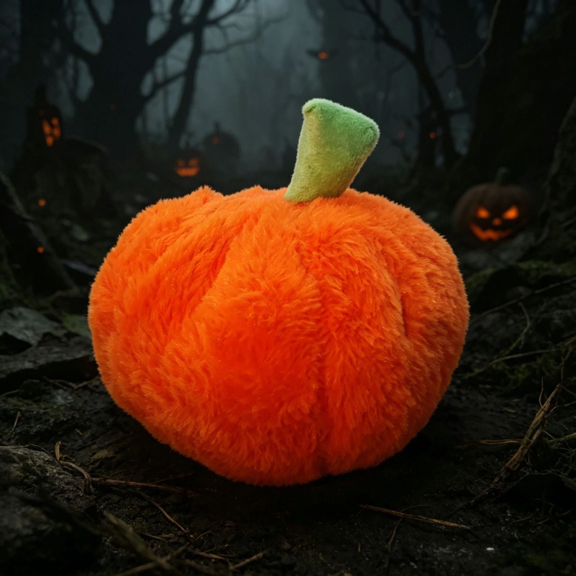 Funny Pumpkin Plush Toy | Premium Halloween Soft Decor