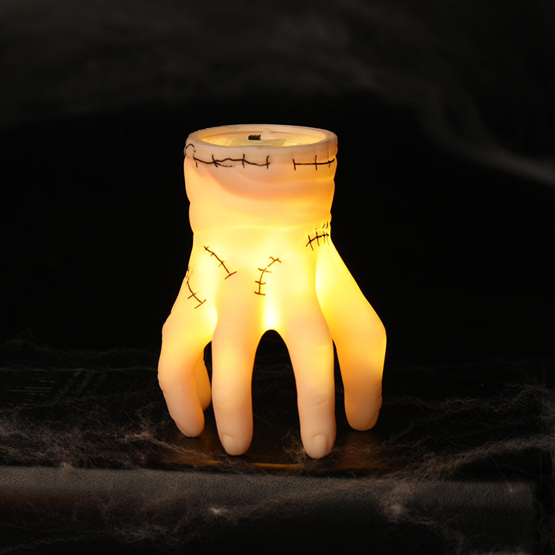 Glow Pumpkin & Skull Hand Lantern | Premium Halloween Night Light
