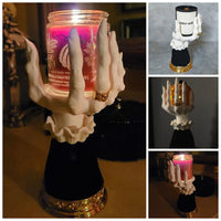 Witch Palm Candle Holder | Premium Halloween Decor