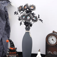 Eyeball Maple Leaf Bouquet | Premium Halloween Decor Stems