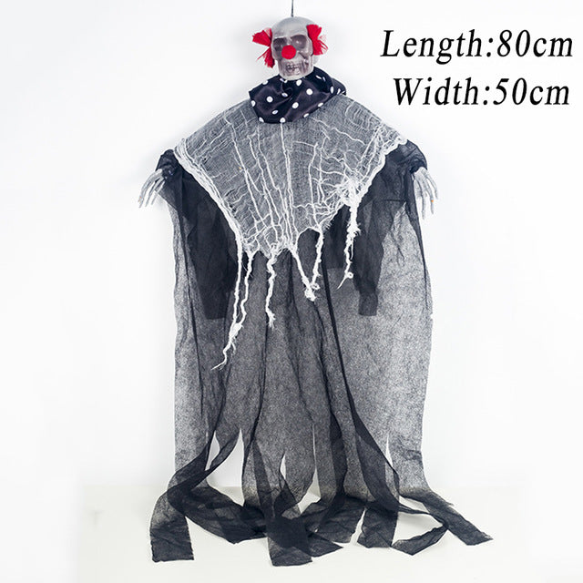 Hanging Grim Reaper Skull Prop | Premium Halloween Horror Decor