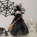 Witch Doll Tree Topper | Premium Halloween Desktop Ornament