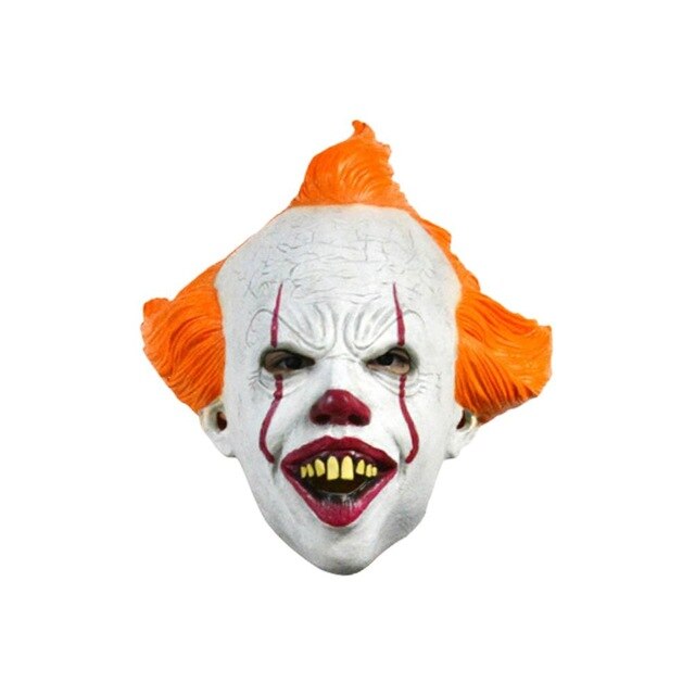 Latex Clown Mask | Premium Halloween Costume Prop