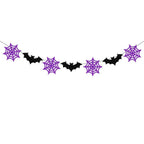 Bat & Spider Streamer Set | Premium Halloween Party Decor