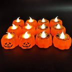 LED Pumpkin & Skull Lantern | Premium Halloween Wind Lantern