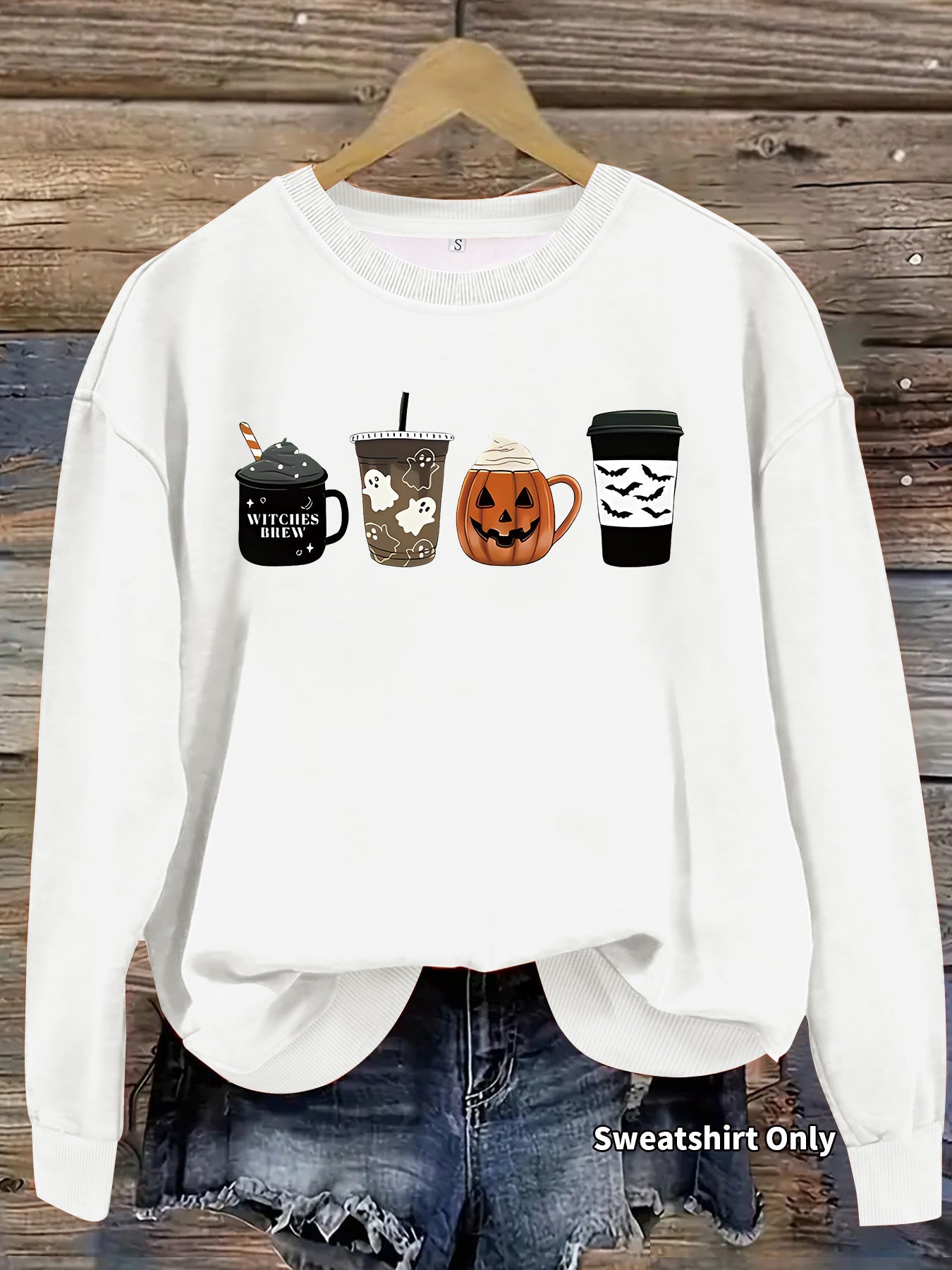 Women's Halloween Hoodie | Premium Round Neck Sweatshirt