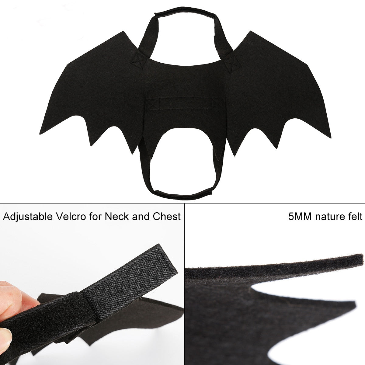Bat Wing Pet Costume | Premium Halloween Dog Cosplay