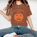 Halloween Pumpkin Print T-Shirt | Premium Graphic Tee