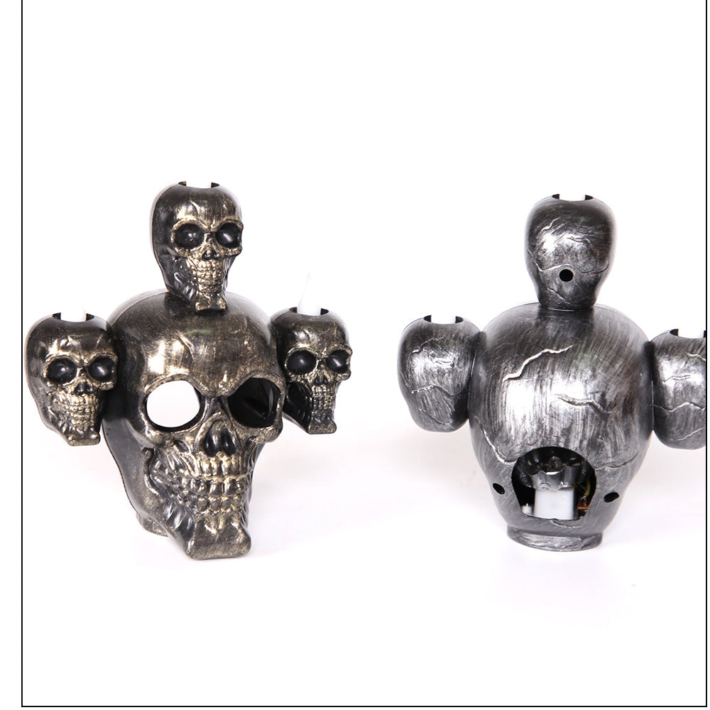 Smoke Skull Candle Lamp | Premium Halloween Decor
