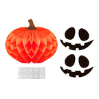 3D Honeycomb Halloween Décor Set | Premium Pumpkin & Spider Ornaments