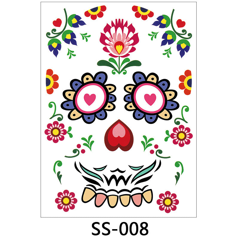 Halloween Face Sticker | Premium Costume Accessory