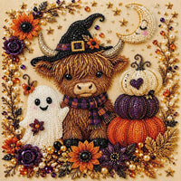 Spooky Ghost Diamond Art Kit | Premium Halloween DIY Wall Decor