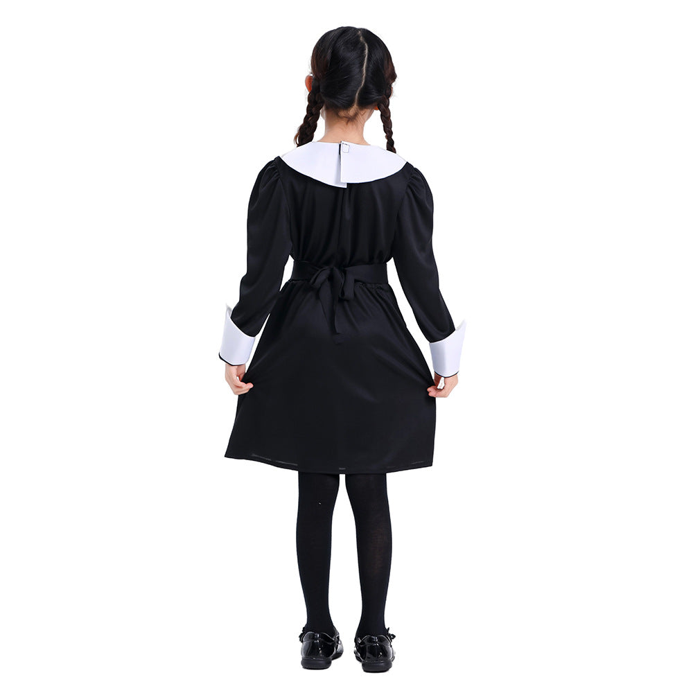 Halloween Cosplay Dress | Premium Lace & Plaid Costume