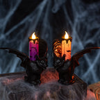 Bat Candle Night Light | Premium Halloween LED Decor