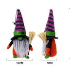 Faceless Dwarf Spider Doll | Premium Halloween Window Display