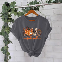 Pumpkin Love Graphic Tee | Premium Halloween Short Sleeve