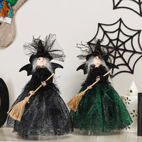 Witch Doll Tree Topper | Premium Halloween Desktop Ornament