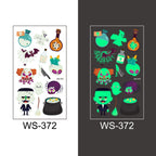 Luminous Tattoo Stickers | Premium Halloween Party Favor