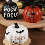Resin Pumpkin Tabletop Ornament | Premium Halloween Decor