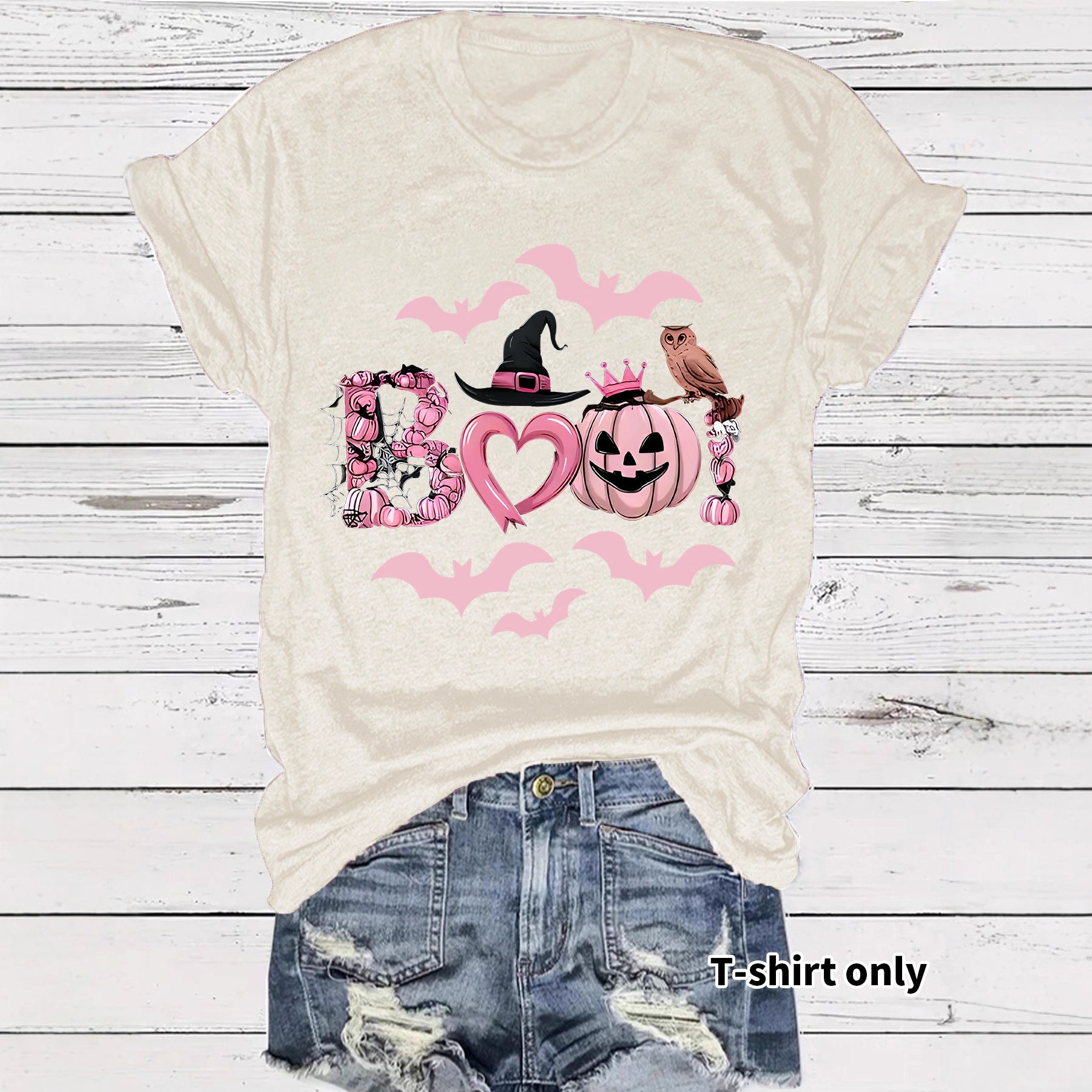 Halloween Printed Tee | Premium Short Sleeve Shirt