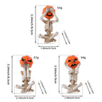 Meditation Pumpkin Skull Doll | Premium Halloween Decor