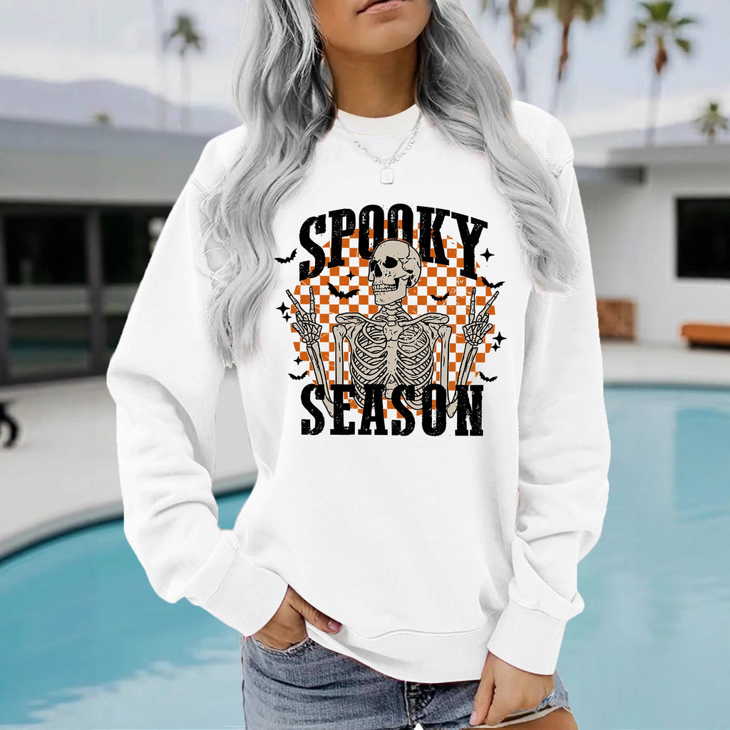 Printed Halloween Hoodie | Premium Loose Fit Sweatshirt