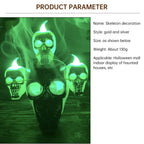 Smoke Skull Candle Lamp | Premium Halloween Decor