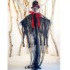 Hanging Grim Reaper Skull Prop | Premium Halloween Horror Decor