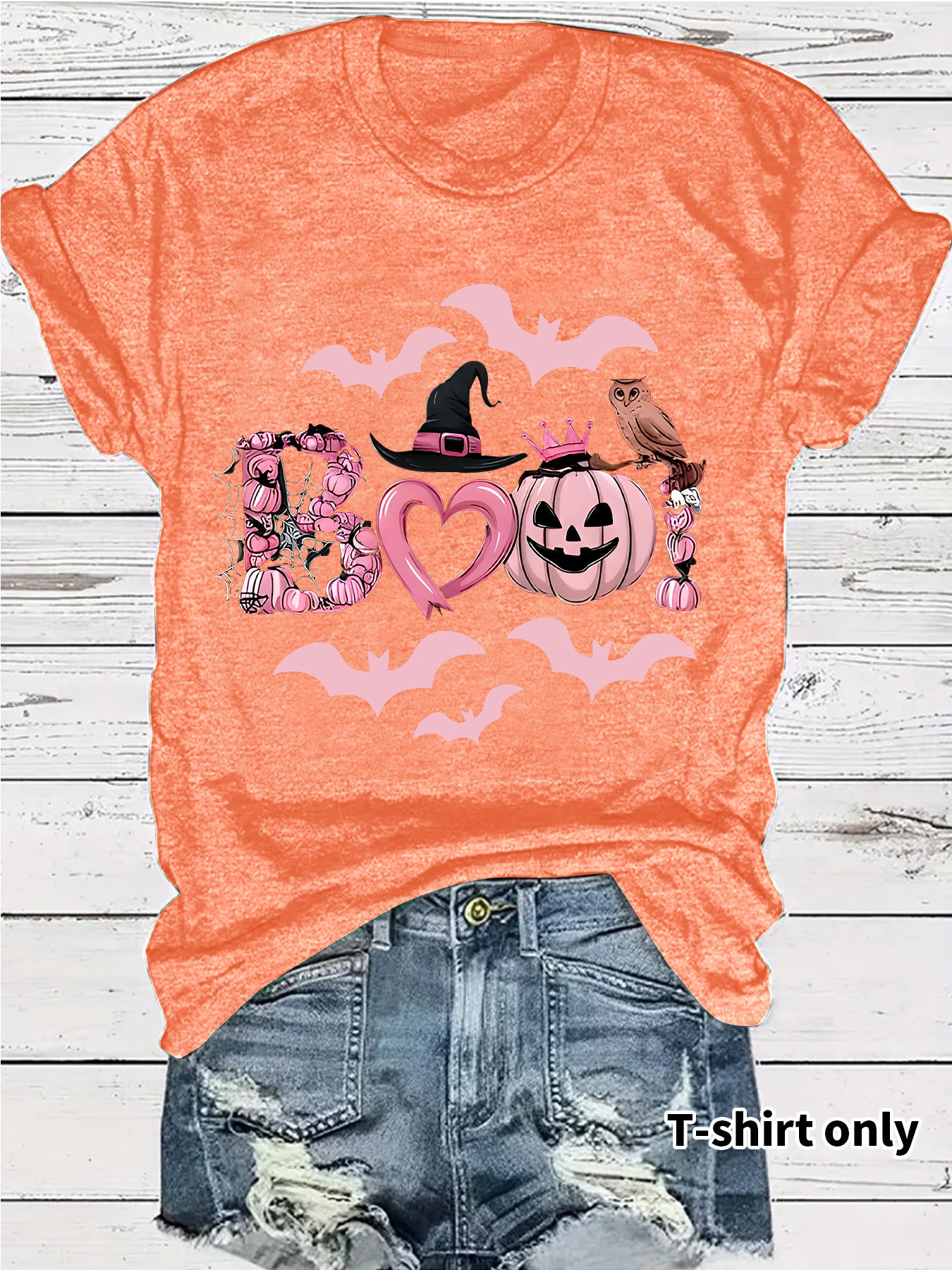 Halloween Printed Tee | Premium Short Sleeve Shirt