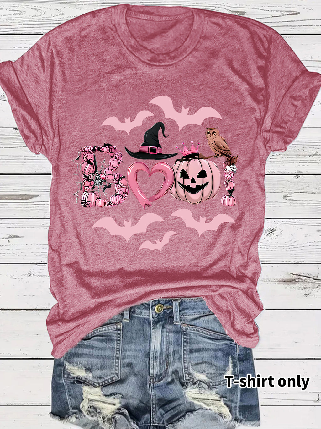Halloween Printed Tee | Premium Short Sleeve Shirt