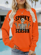 Printed Halloween Hoodie | Premium Loose Fit Sweatshirt